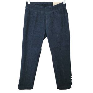 Soft Surroundings Capri Jeans Womens Size PXS Super Stretch Denim Pull-On NWT